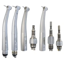 BEING Mini Head Dental High Speed Handpiece Fiber Optic Turbine Kavo Coupler 4 6