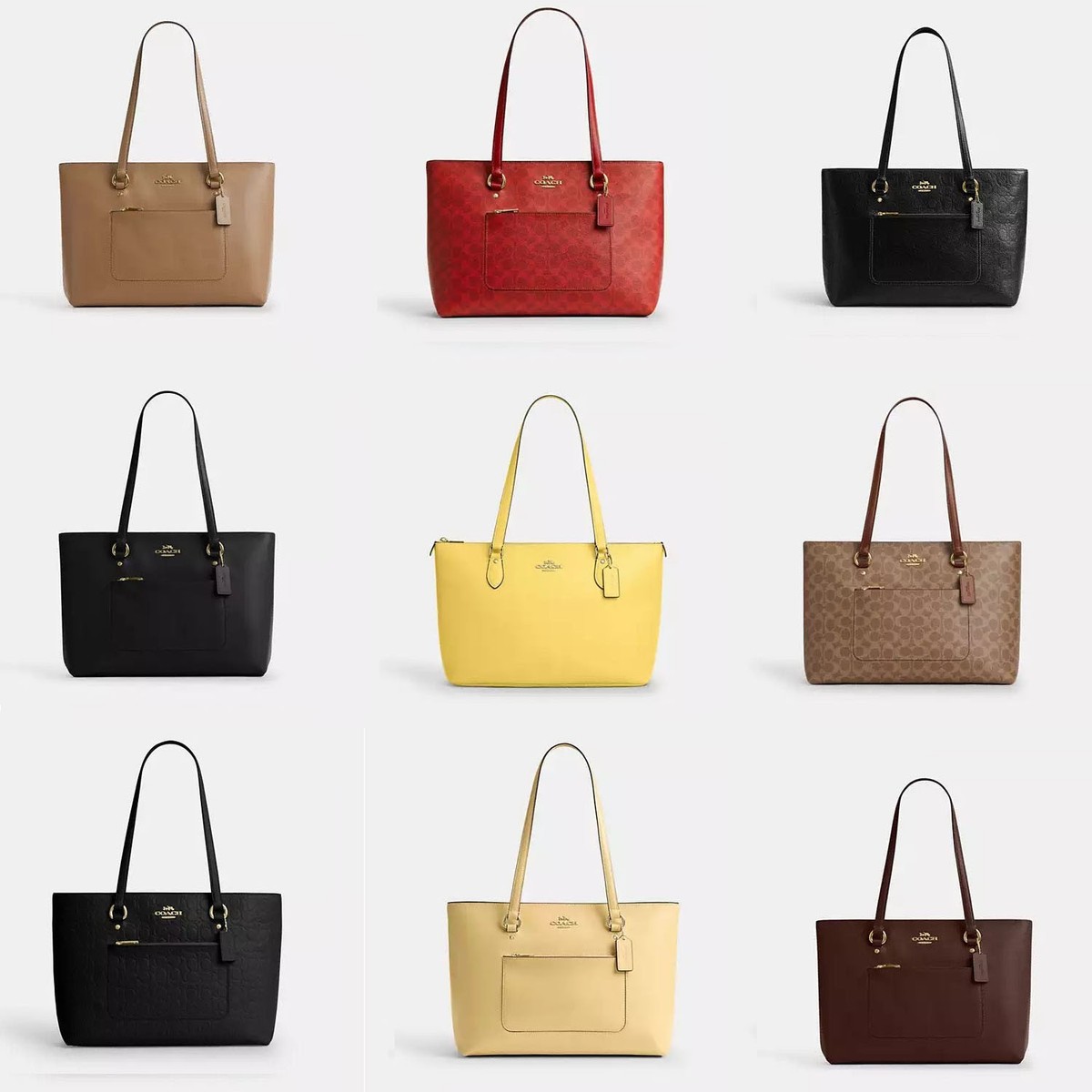 NWT COACH STATION /GALLERY TOTE BAG | eBay