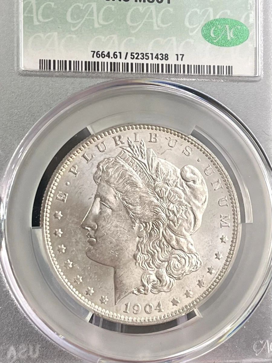 MS 61 Graded 1904 Year Morgan US Dollars (1878-1921) for sale | eBay