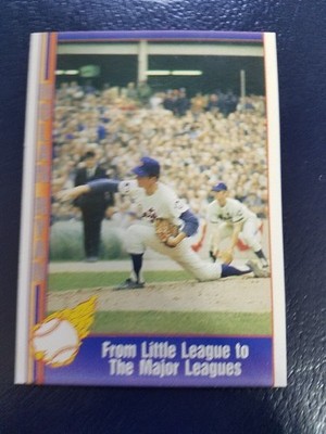 Nolan Ryan Texas Rangers WRONG BACK ERROR 1991 Pacific Trading #2 Creases
