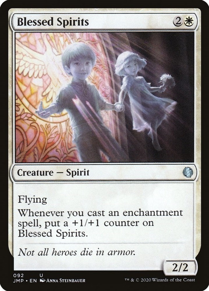 Blessed Spirits - 92 - NM - Jumpstart - MTG
