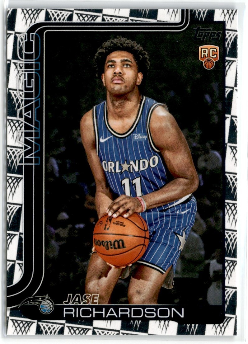2025-26 Topps Season Tip Off Jase Richardson #225 RC Orlando Magic