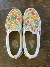Vans Limited Edition Haribo Gummy Bears Slip On Shoes Size 6 Men 7.5 Women