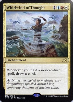 Whirlwind of Thought 215 Rare Promo Pack: Ikoria Magic: The Gathering Near Mint