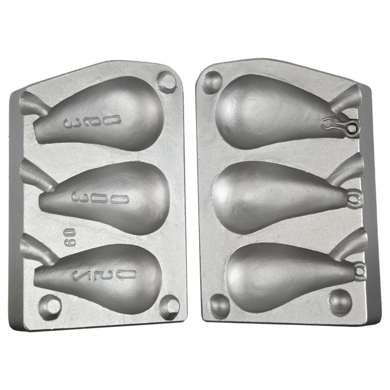Moule à plombs traîne 250g 300g 360g MOU060 Alciumpeche pour lest de pêche en mer