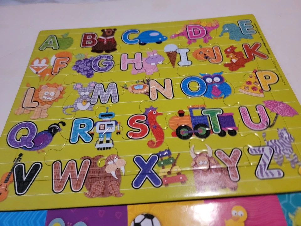 Lote de 2 rompecabezas para niños - Números y letras del alfabeto de Crayola Foto 3 de 3