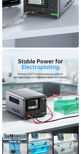 FNIRSI Adjustable CNC DC Power Supply 36V 8A Voltage Regulator PD/QC Fast Charge - Picture 12 of 21