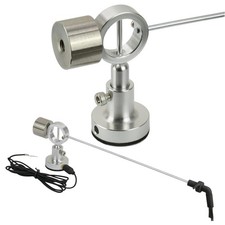 Dynavox Plattenspieler Mitlaufbesen + Nadelbürste Ziegenhaar LPs einfach reinige