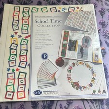 Creative Memories School Times Collection 12x12 Scrapbook Kit VTG New  Sealed