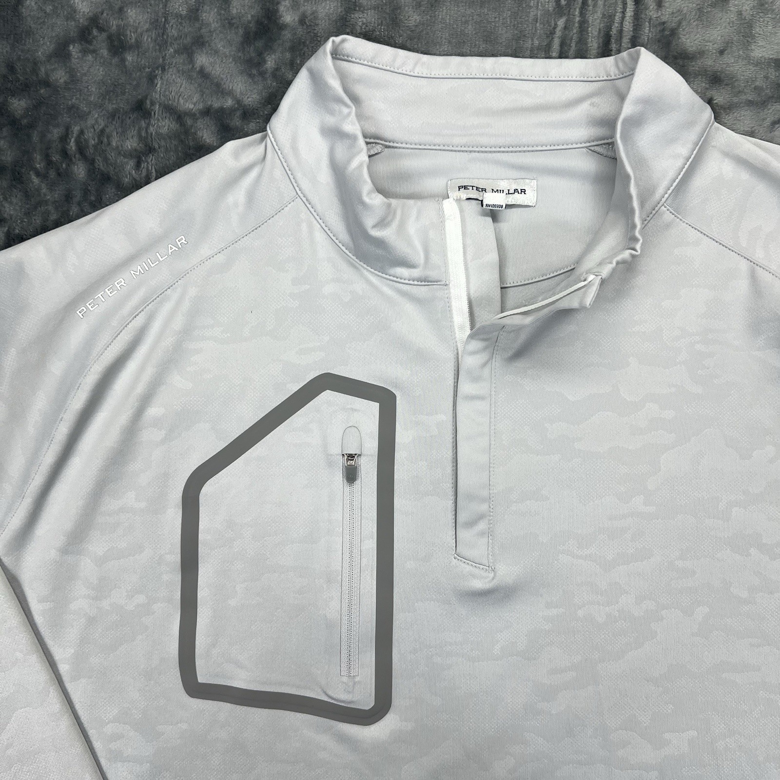 Peter Millar Forge Crown Performance 1/4 Zip Size… - image 4