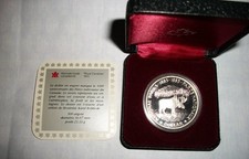 1985 Canada Dollar  original box COA 23.3 gr .5ag