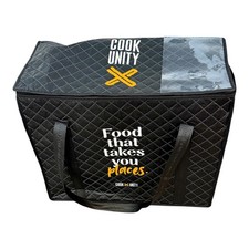Large L Insulated Reusable Thermal Food Delivery Bag 19  L x 9.5"W x 15.5"H