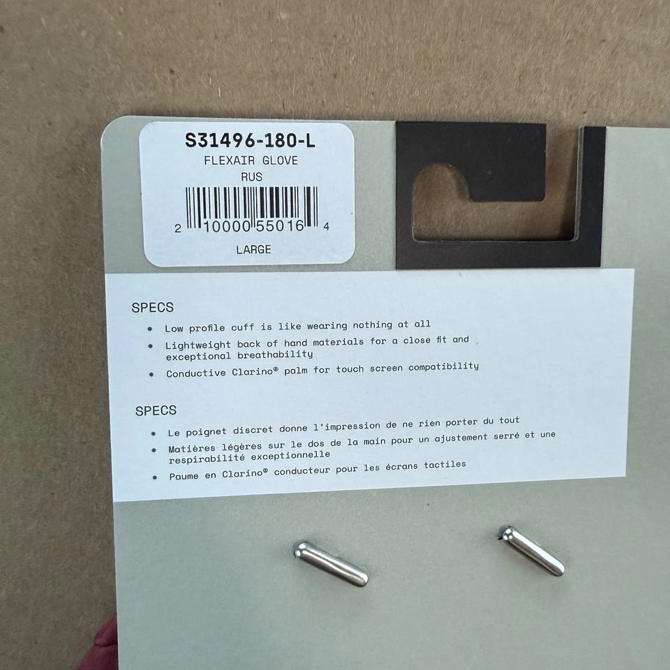 Nuevos guantes Fox Racing para hombre Flexair MTB bicicleta de montaña L $45 malla elástica oxidada Foto 3 de 4