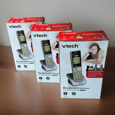*Lot of 3* VTech CS6909 Accessory Handset Phone With Caller ID/Call Waiting NEW