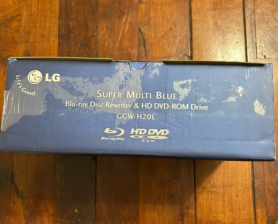 LG GGW-H20L SATA 6X BluRay + HDDVD multi drive CD DVD NEW In Open Box - Image 3 of 4
