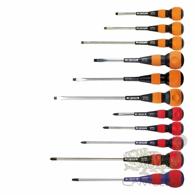 VESSEL Ball-Grip Screwdriver -5.5,-6,-8,+1,+2,+3 75 - 300mm No.220