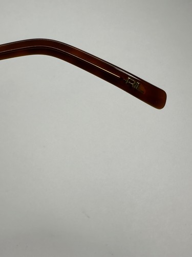Ralph Lauren Frames Eyeglasses 1404 JQ4 Dark Brown Honey Made Italy - Picture 13 of 15