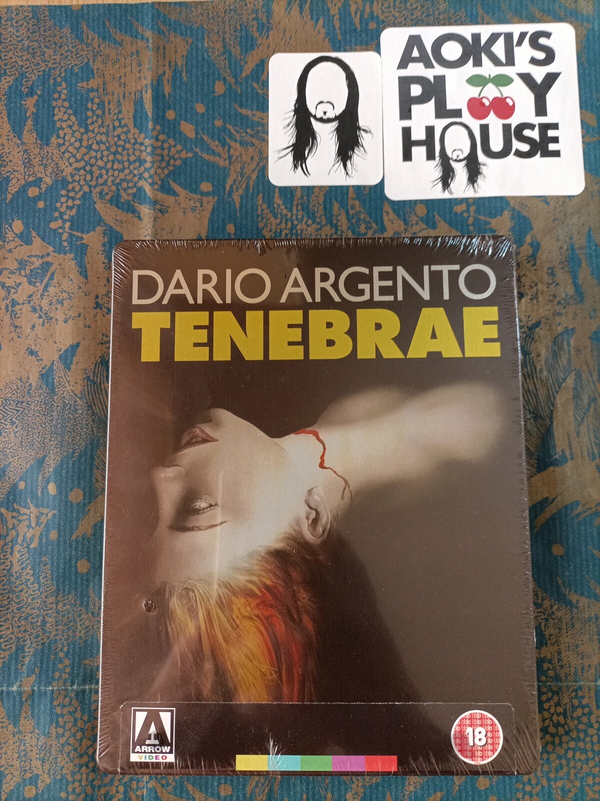 TENEBRAE - TENEBRE  STEELBOOK BLU-RAY ARROW DARIO ARGENTO Introvabile!! Nuova!