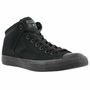converse mens high street canvas mid sneaker