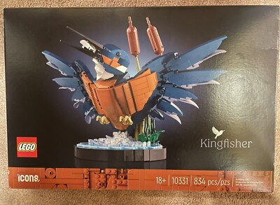 Brand New LEGO Icons Kingfisher Bird Building Set for play And Display 10331