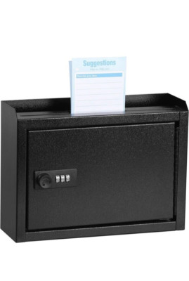 Dalmbox Suggestion Box with Lock Wall Mounted