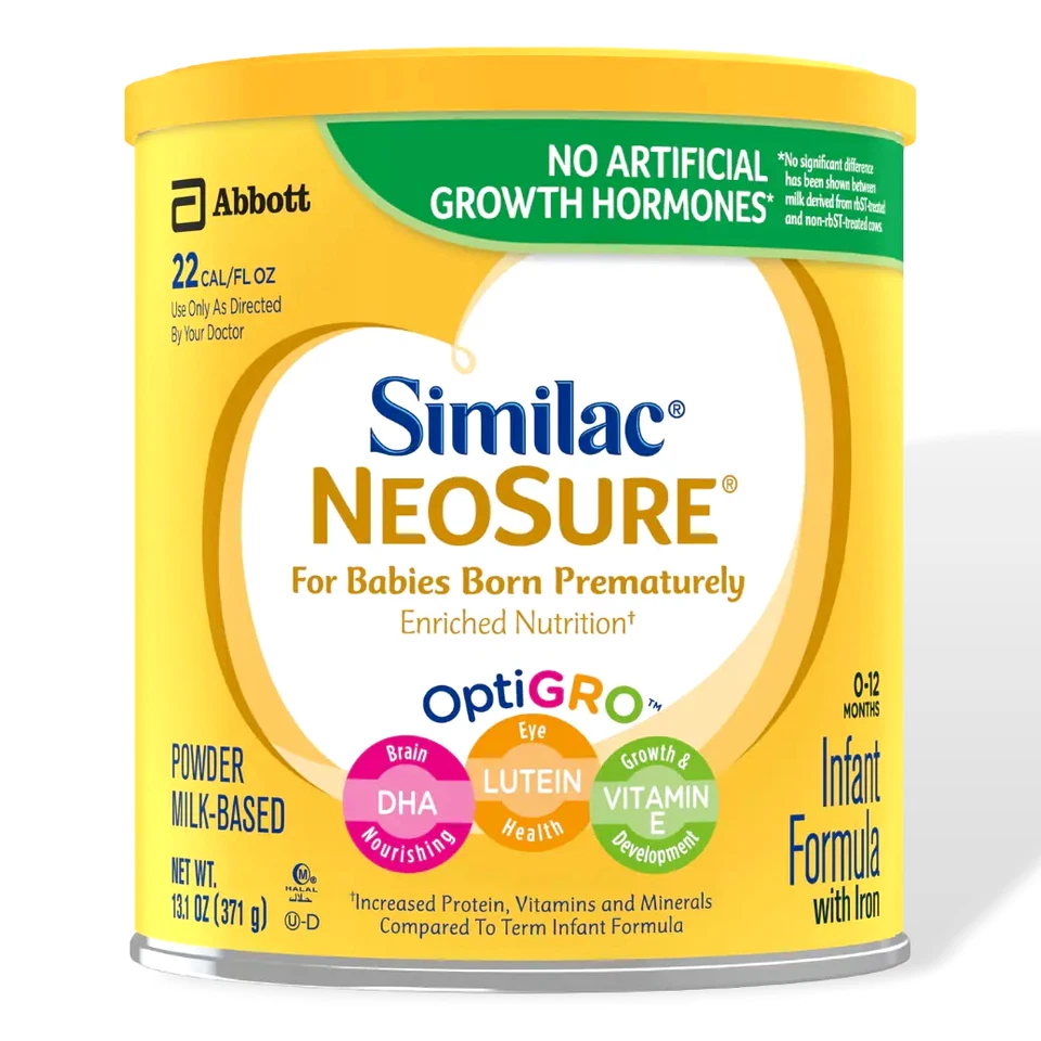 6 Similac Neosure Powder Formula 13.1.oz Cans for Premature - Exp 11/2026 - Image 2 of 4