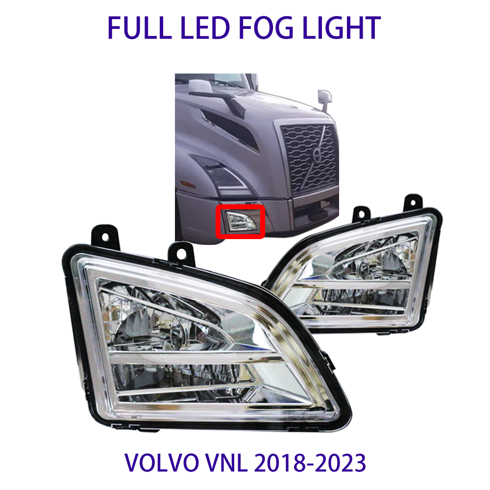 For Volvo VNL 2018-2023 Full LED Fog Light Lamp pair (LH &RH