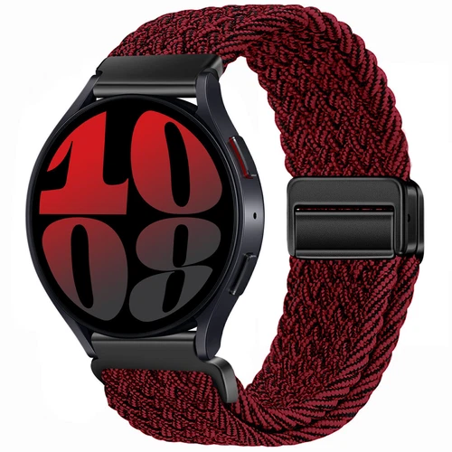 Correa de reloj de pulsera magnética de nailon trenzado de 18 mm 20 mm 22 mm correa de liberación rápida - Imagen 77 de 169