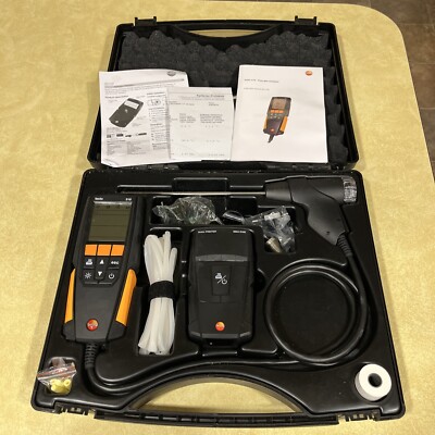 Testo 310 Residential Combustion Analyzer Kit w/Printer /Case NO CHARGING CORD
