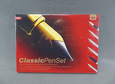 JML Klassik Schreib Set / Classic Pen Set Füllfederhalter Set + 5 weitere Stifte