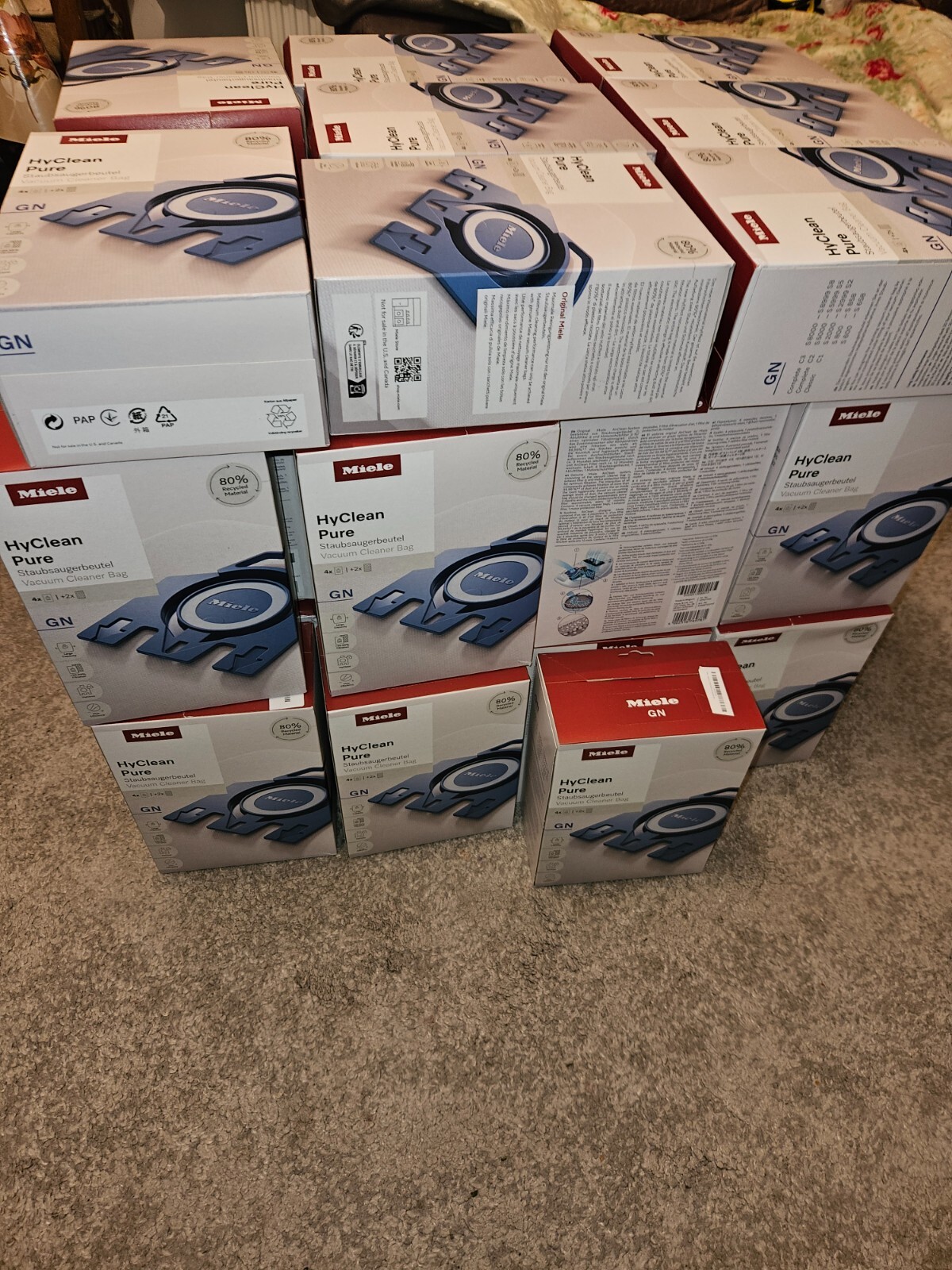 Miele GN HyClean 3D Efficiency Vacuum Bags 4 Pack eBay