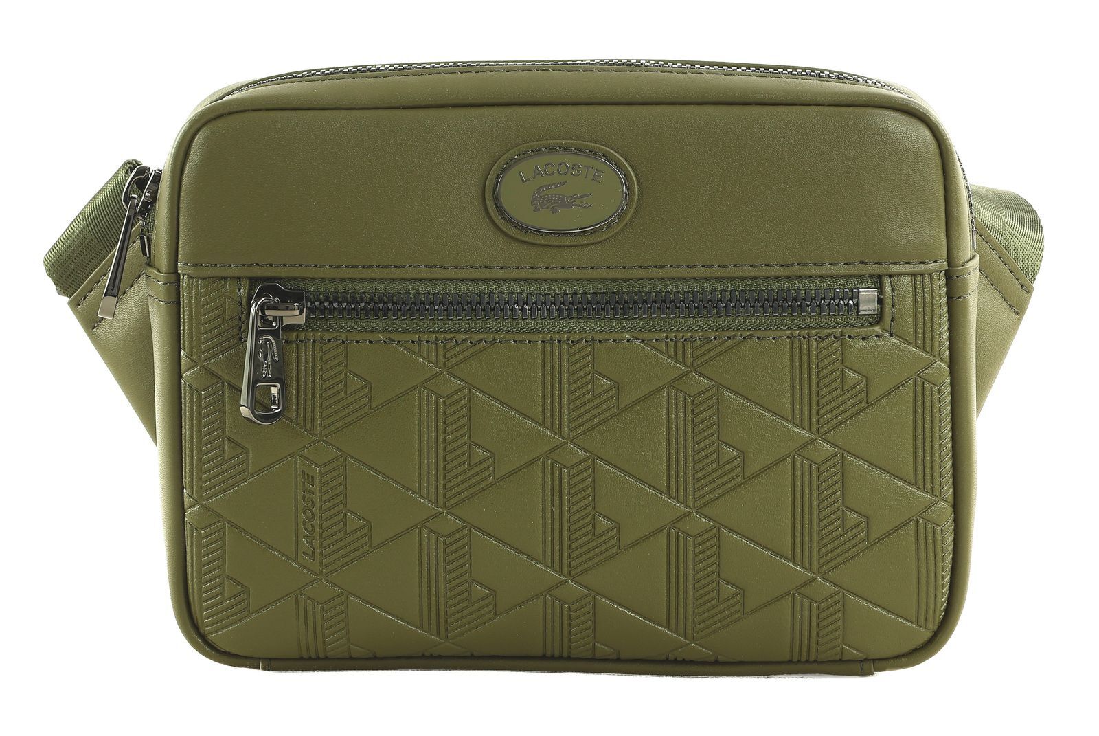 LACOSTE cross body bag Nomogramme Reporter Bag Ivy Green