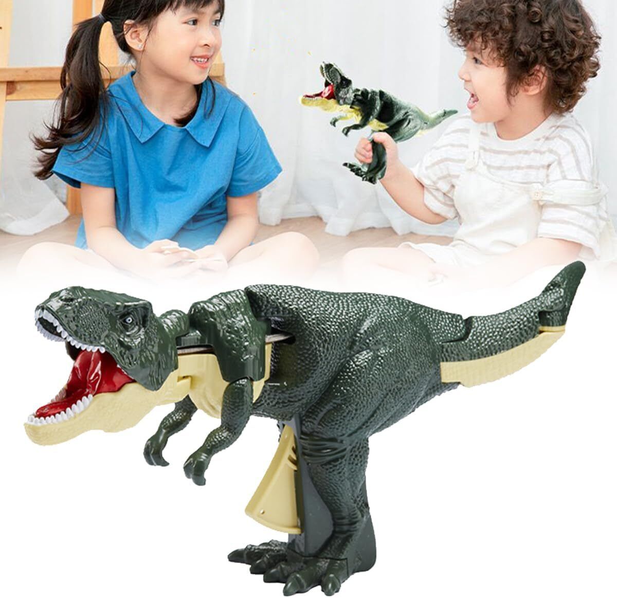 2023 Funny Dinosaur Toys - Trigger The T-Rex, Dinosaur Chomper Toys, Dino  Grabber Toy, Dinosaur Snapper Fun Robot Hand Pincher Dino Game Novelty Gag