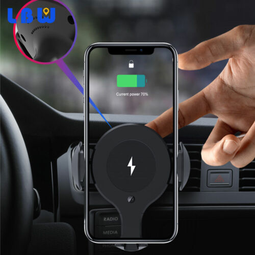 Wireless Automatic Clamping Smart Sensor Car Phone Holder and Fast Charger 10W - Picture 1 of 11