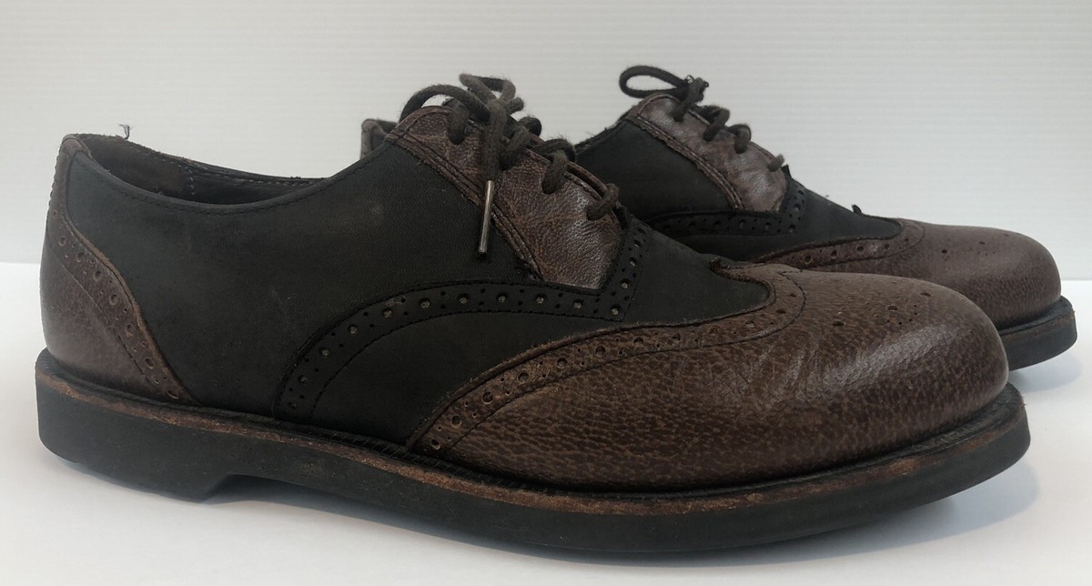 Men’s Frye Wingtip Oxford 10D John A. Frye Gray Long Wing Wingtip Suede Leather Blucher  main image 4