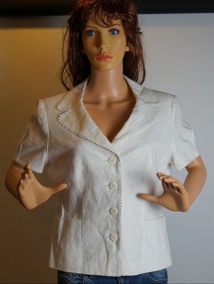 petite white jacket uk