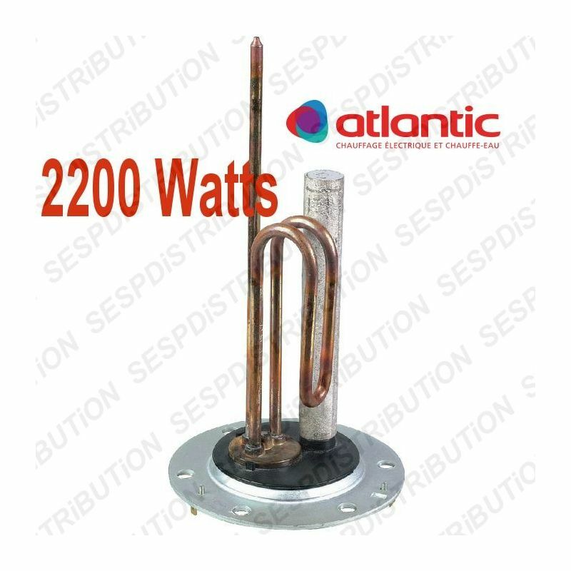 Résistance COTHERM pour chauffe-eau ATLANTIC 2200 W pour la salle de bain familiale