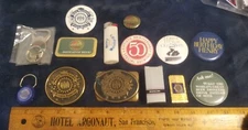 Henry Weinhard's Beer Co Portland Or. Collection-Money Clip Belt Buckle Patch +