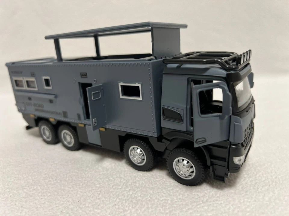 1/24 NOMADISMs Arocs Unimog Alloy Motorhome Diecast Model - Off-road RV Toy - Image 3 of 4