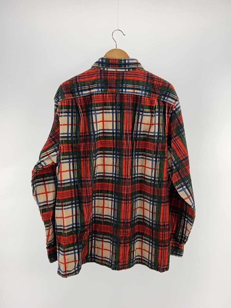 Supreme 22SS/Corduroy Shirt Plaid/Size XL/Corduroy/Multicolor  