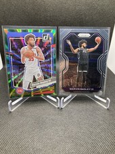 2023-24 Donruss Green LASER HOLO Marvin Bagley #105 + 2021 Prizm #172 Kings