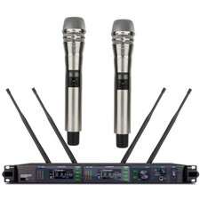 New Generation KSM8 Digital Wireless Microphone System 2 Channel K8 Hand Silver