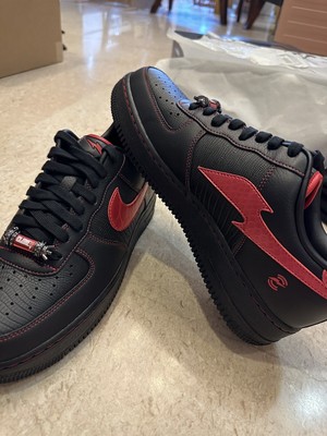 RTFKT X NIKE AIR FORCE 1 DEMON SHOES SIZE EUR44 UK9 USMENS10 