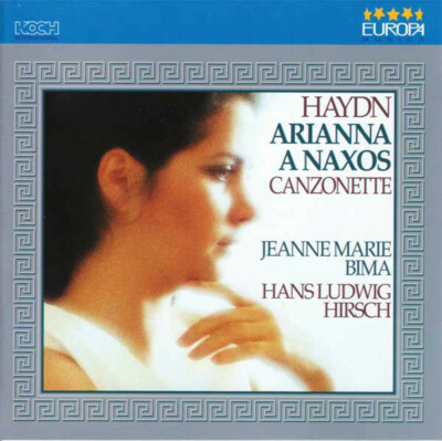 Haydn   Jeanne Marie Bima   Hans Ludwig Hirsch - Arianna A Naxos   Canzonette CD