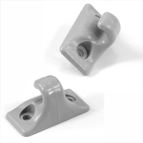 2x Sun Visors Holder Bracket Hanger Clips Fits: Audi 80 100 200 a4 a6 a8 Coupe - Picture 2 of 6