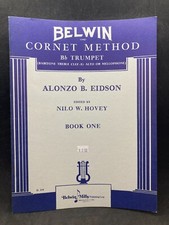 BELWIN Cornet Method, also Trumpet, Baritone TC, Eb Alto, Mellophone EL00248