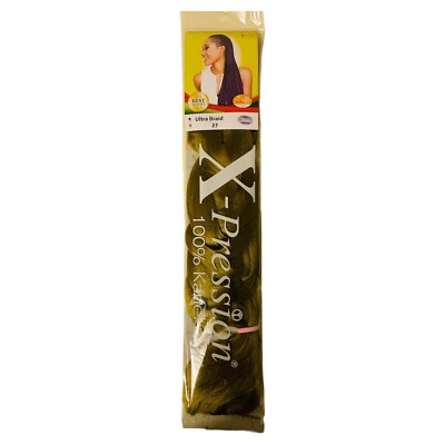 X-Pression Ultra Braids Haarverlängerung 210 cm 1 Stück Farbe 27 Honig Blonde