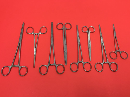 Mixed Lot of (8) - Cooley Clamps Straight