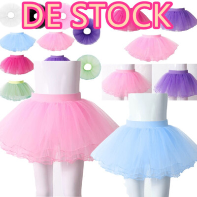 iEFiEL!Mädchen Tüllrock Retro Ballettrock Petticoat Ballett Tutu Rocks Unterrock