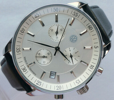Volkswagen VW Bus Classic Sport Car Accessory Made in Germany Chronograph Watch